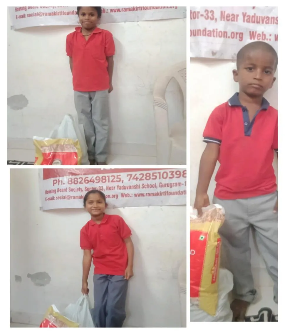 Ration Kits Distribution during Covid